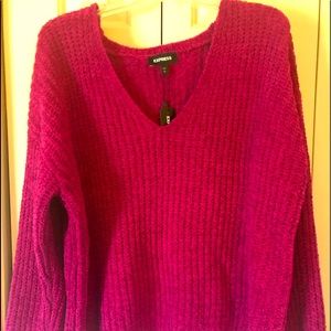 Magenta express sweater